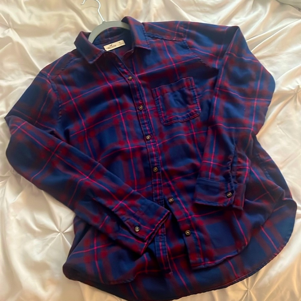 Hollister Soft Plaid Shirt
